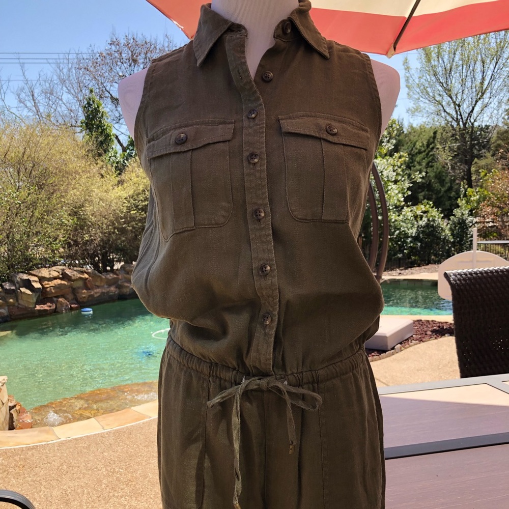 Ralph Lauren Green Romper (S)